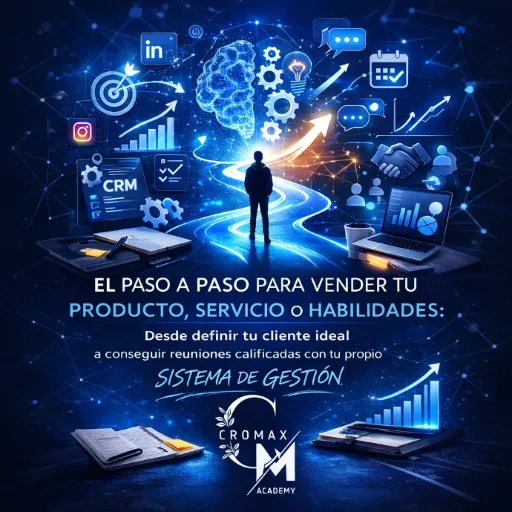 El paso a paso para vender tu producto o servicio o habilidades: Desde definir tu cliente ideal a conseguir reuniones califidas con tu propio sistema de gestión